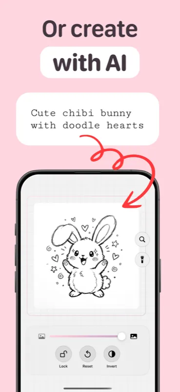 ARTrace — Generate images with AI to trace